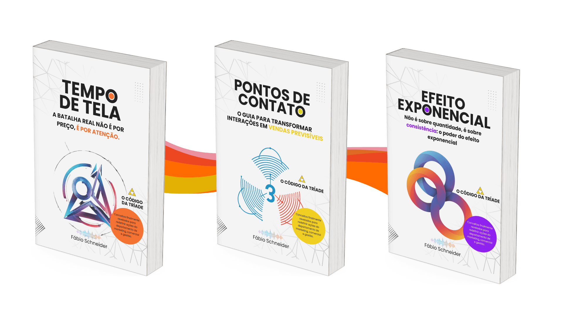 Os 3 livros do autor Fábio Schneider